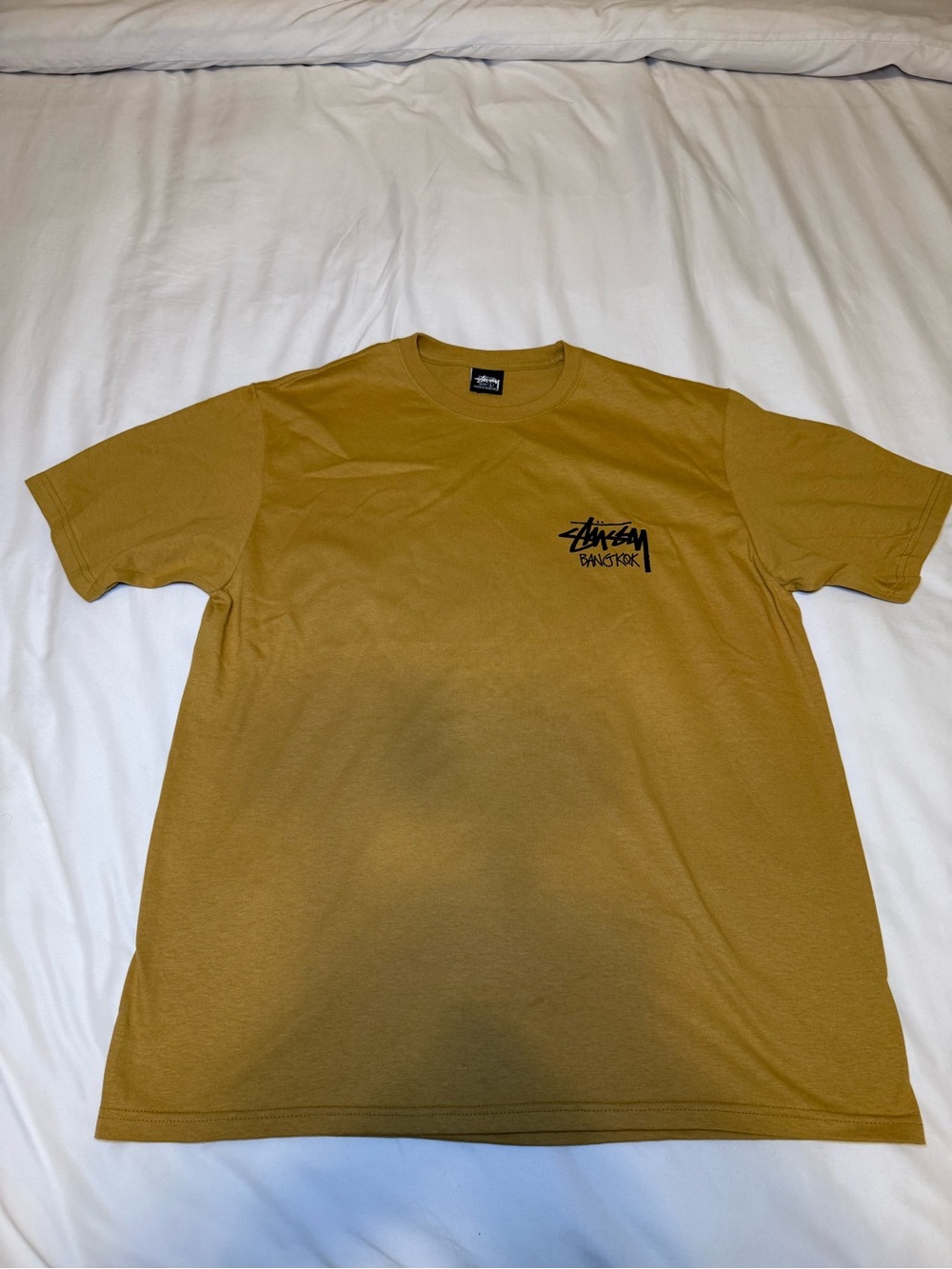Stussy Chapter Tee Bangkok Curry Color Sz Large Brand New